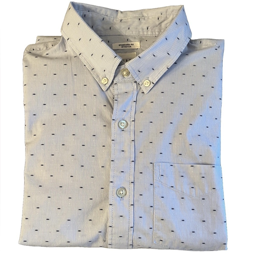 Gap Men’s Long Sleeve Button Down Shirt | Size Large